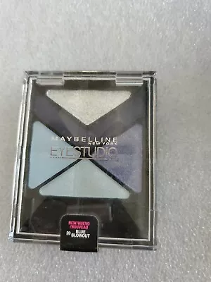 MAYBELLINE NEW YORK EYESTUDIO #20 BLUE BLOWOUT EYESHADOW - BRAND NEW Unsealed  • $9.99