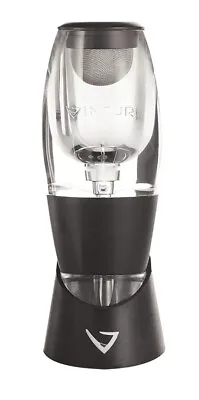 Vinturi V1010 Red Wine Aerator With No-Drip Stand Black SOLD OUT W/Sediment Cup • $25