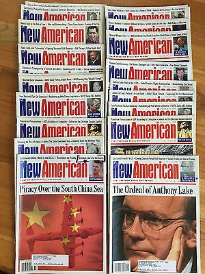 The New American Magazine Specific Single Issue(s) From Late1988 To 2002! • $15