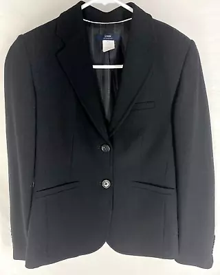 J. CREW Stretch Wool Blazer Jacket Size 0P Lined Career Office Travel Womens • $9.42