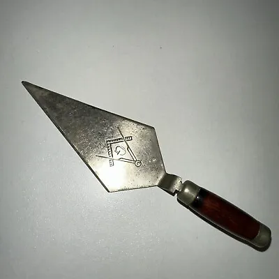 RARE! Vintage Masonic Lodge Mini Trowel Letter Opener • $50