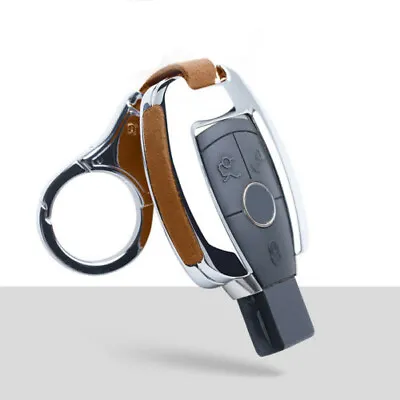 Zinc Alloy Car Key Cover Case Holder For Mercedes-Benz W210 W211 W212 W124 W202 • $26.90