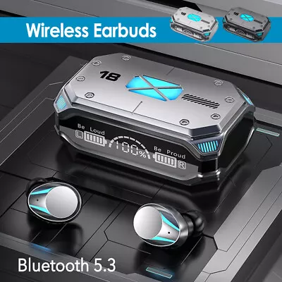 $26.99 • Buy TWS Bluetooth 5.3 Wireless Earbuds Waterproof Headphone LED Display Earphones AU