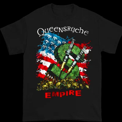 $23.39 • Buy Hot Queensryche Empire Tour T-shirt Cotton Black S-4XL Shirt THAEB1178