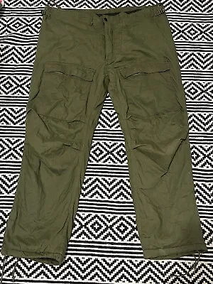 Army Military Suit Chemical Protective Cargo Pants Trousers 1977 Mens M Med • $24.99