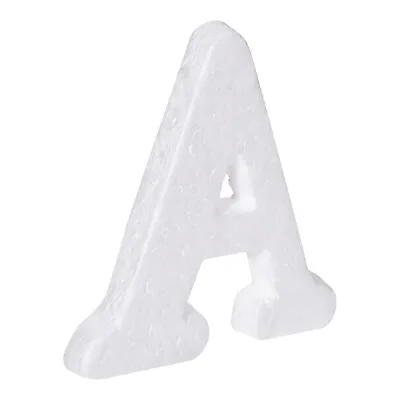 £3.45 • Buy Foam Letters A Letter EPS White Polystyrene Letter Foam 100mm/4 Inch