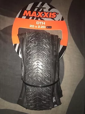 Maxxis Bike Tyre - DTH Silkworm Folding Tyre - 110PSI - 20 X 2.20 • $47