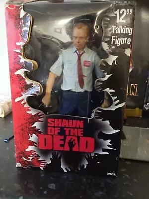 £59.99 • Buy Neca Shaun Of The Dead 12” Talking Horror Figure Simon Pegg 2004 Reel Toys