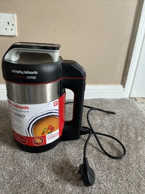 Morphy Richard Soup Maker 1.6L Soup Maker- H 30 By W 15cm - Read Description • £14.99