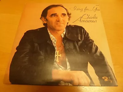 1975 Vinyl Lp Charles Aznavour I Sing For You Rca 90029 #765/7/8 • £6.50