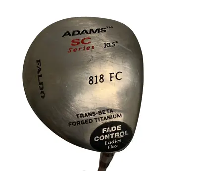 $34.51 • Buy Adams SC Series Faldo 818 FC, LADIES RH 10.5* Driver L-Flex Graphite