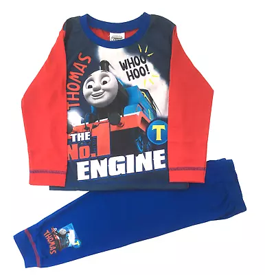 £5.95 • Buy Boys THOMAS THE TANK Pyjamas, Pjs 18mths - 5 Yrs Character Nightwear