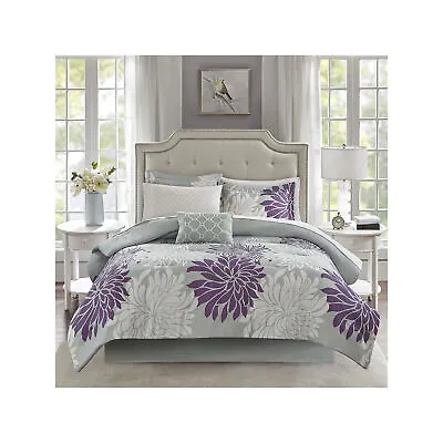 Madison Park Essentials Caldwell Floral Complete Bedding Set With Sheets - • $42