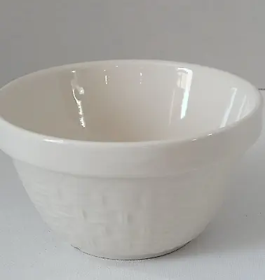 Mason Cash 48s Quality English Ceramic Basketweave 5  Prep Bowl • $17