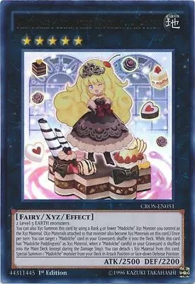 Madolche Puddingcess Chocolate-A-Late-Mode CROS-EN051 Ultra Rare 1st Edition • $8.29