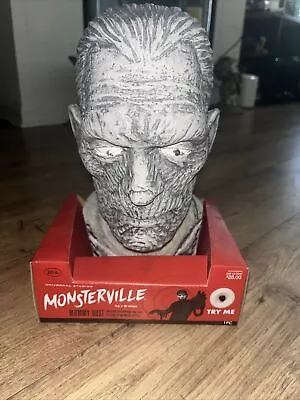 Universal Studios Monsterville Mummy ANIMATED BUST PROP Working BORIS KARLOFF • $25