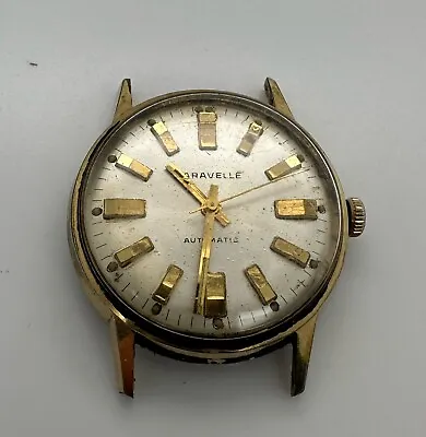 Men’s Vintage Caravelle Swiss 17j Automatic Wristwatch  • $75