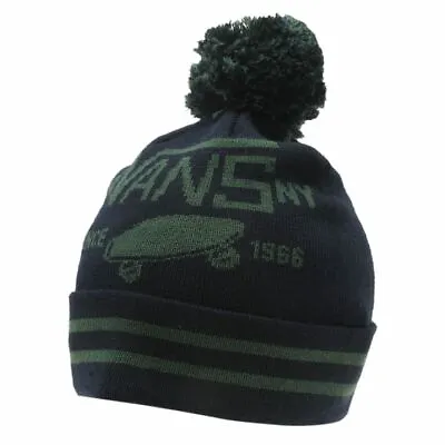 New VANS NAVY  OFF THE WALL  BEANIE   (ONE SIZE) THERMO COOL • £17.99