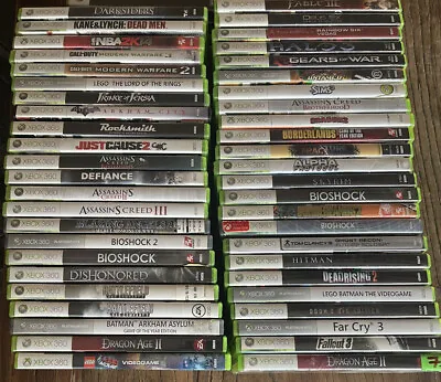 $8.99 • Buy Xbox 360 Games You Choose Game  Complete In Box