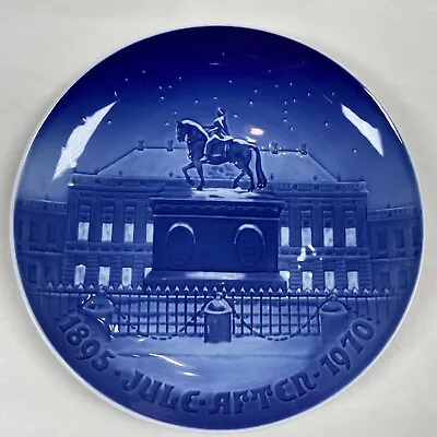 B&G BING & GRONDAHL 1970 Christmas Jubilee Plate “Amalienborg The Royal Palace  • $24.95