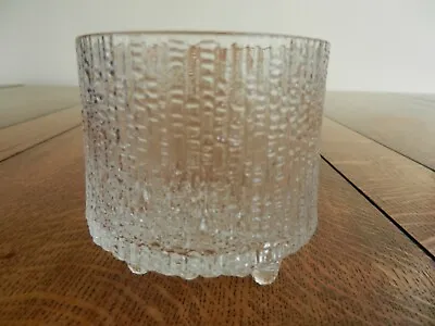 Iittala Ultima Thule 3 Toed Glass Tumbler 16cl/5.5oz By Tapio Wirkkala X1. • £22.99