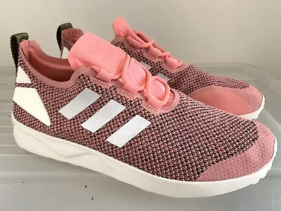 Near New ADIDAS ZX Flux ADV Verve Pink Sneakers Size US 8 #11623 • $30