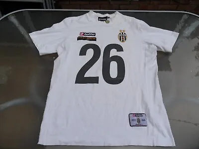 Rare Lotto Juventus Player Issue Training Shirt 26yrs Scudetto Medium Mens • £24.99