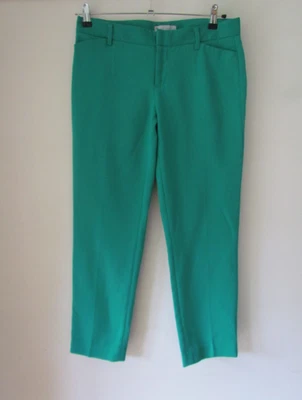 Gap Womens Green Slim Cropped Trousers Size 8  AM388w • £5.99