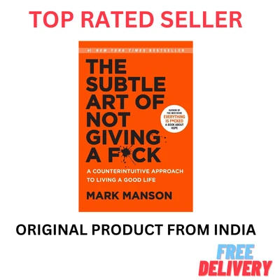 $16.18 • Buy The Subtle Art Of Not Giving A Fck Counterintuitive Approach - Living Good Life