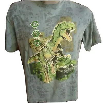 Vintage 2001 Jurassic Park III T-Rex Graphic T-Shirt Boys Extra Large • $17.82