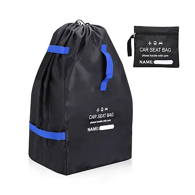 Car  Bag Backpack For Air Travel Universal Infant Carseat Storage Bag V2Y9 • £29.07