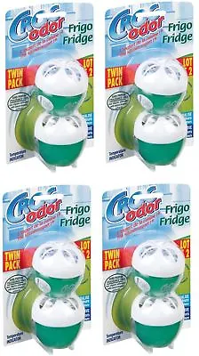 £14.99 • Buy 8x Croc Odor Fridge Deodoriser Neutralise Smell Odour Freshener