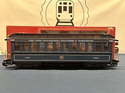 Bachmann G Scale Baltimore & Ohio (Royal Blue) Coach Passenger Car 97243 • $34.99