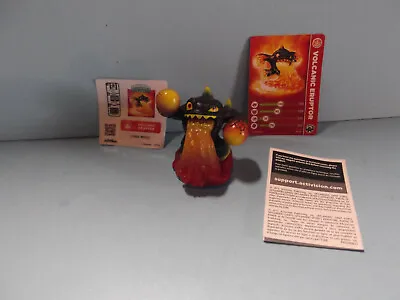 Skylanders Swap Force VOLCANIC ERUPTOR With Stat Card & Sticker  • $9