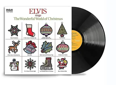 Elvis Presley - Elvis Sings The Wonderful World Of Christmas NEW Sealed Vinyl • $23.99