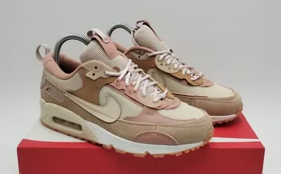 Nike Air Max 90 Futura Sand Drift 2022 Shoes Size W UK 6 EU 40 Retro Trainers  • £85