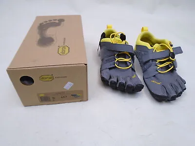 Vibram V Train 2.0 Fivefingers Mens Shoes Size 6.5-7 Gray / Black / Yellow • $63.71