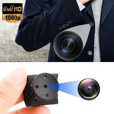 1080P HD Small Button Camera Built-in Battery Micro Mini DIY Body Video Recorder • $19.89