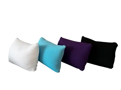 Mushy Pillows Microbead Micro Mini Rectangle Pillow 8 X 5 In - For Travel • $7.99