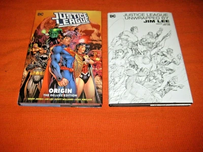 $172.06 • Buy Justice League 1-12 0 Vol 1 Origin Unwrapped Jim Lee Oversized Deluxe Ed Hb Gn