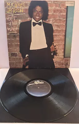 MICHAEL JACKSON Off The Wall Vinyl Record Album LP Epic 1979 R&B Jacksons 5 Five • £19.99