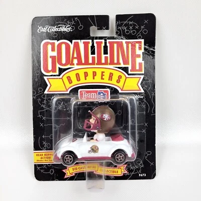 $24.99 • Buy ERTL Collectibles Goalline Boppers San Francisco 49ers 1996 Bobblehead Car New