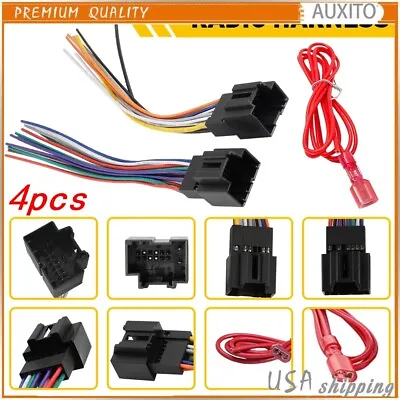 For Chevy Silverado 2007-2013 Car Stereo Radio Wiring Harness Adapter Connector • $17.99