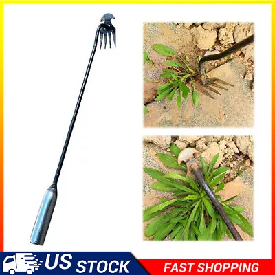 Weeding Artifact Uprooting Weeding Tool Manganese Steel Forged Weed Puller 1/2X • $8.99