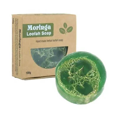 Moringa Loofah Soap 100g • $11.99