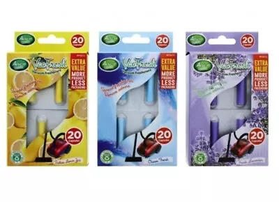 20 Vacuum Air Fresheners Henry Hoover Scented Capsules Tubes Hoover Dust Bags • £3.79