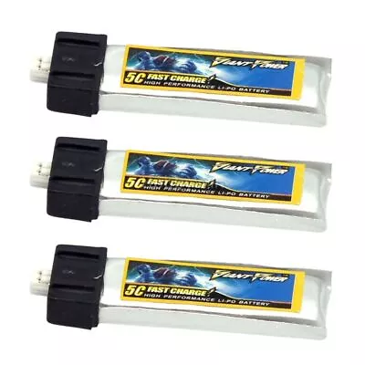 $16.50 • Buy 3.7V1S 180mAh 50C LiPo Battery PH1.25 Mini Plug RC Helicopter Quadcopter Drone