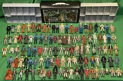 1970s Kenner Star Wars Collector’s Case W/Aprox. 107 Kenner Star Wars Figures • $150.50