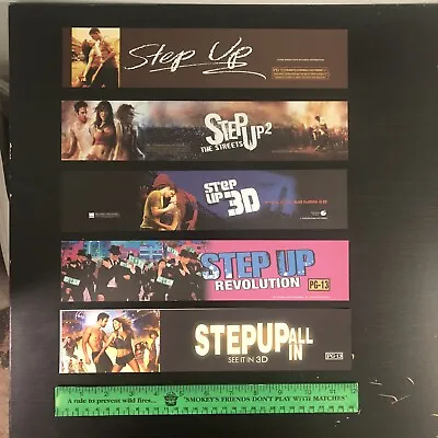 Lot Of 5 STEP UP Movie Theater Mylar Poster 2.5x11.5 OG DS Channing Tatum Dance • $39.99