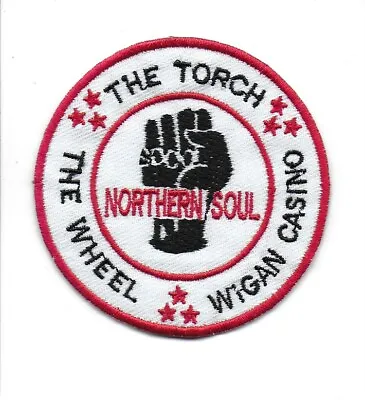 £2.99 • Buy NORTHERN SOUL : THE CLASSIC 3  -  Embroidered Iron Sew On Patch Badge 